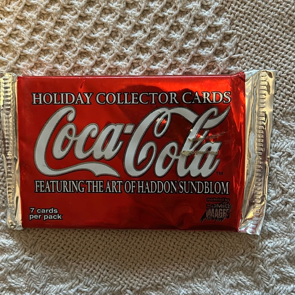 Unopened Coca-Cola trading cards, 2001